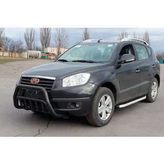 Sprednji zaščitni lok (bullbar) WT002 Black (nerjaveče jeklo) Geely Emgrand X7 2011– fotografija 3