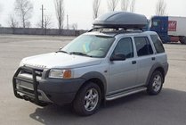 Land Rover Freelander I 1997–2006 Zaščitni lok (bullbar) QT007 Black (nerjavno jeklo) fotografija 2