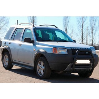 Zaščitni lok (bullbar) QT007 Black (nerjavno jeklo) Land Rover Freelander I 1997–2006 fotografija 1