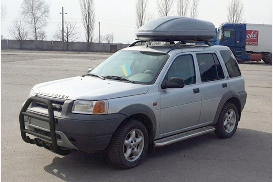 Land Rover Freelander I 1997–2006 Zaščitni lok (bullbar) QT007 Black (nerjavno jeklo) Fotografija 2
