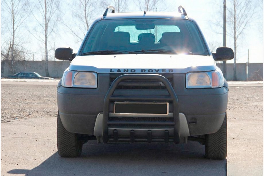 Land Rover Freelander I 1997–2006 Zaščitni lok (bullbar) QT007 Black (nerjavno jeklo) Fotografija 4