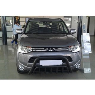 Sprednji zaščitni lok (bullbar) WT002 Black (nerjaveče jeklo) fotografija 1