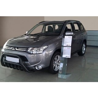 Sprednji zaščitni lok (bullbar) WT002 Black (nerjaveče jeklo) fotografija 3