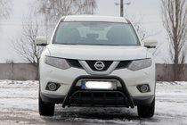 Nissan X-trail T32/Rogue 2014–2021 Kenguru zaščitni lok WT002 Black (nerjaveče jeklo) fotografija 1