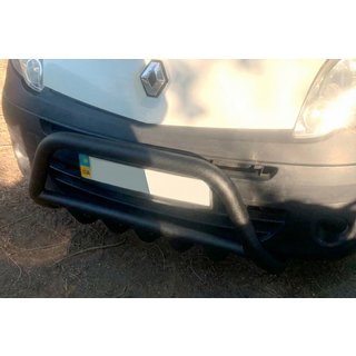 Sprednji zaščitni lok (bullbar) WT002 Black (nerjaveče jeklo) fotografija 3