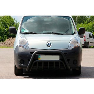 Sprednji zaščitni lok (bullbar) WT002 Black (nerjaveče jeklo) fotografija 2