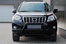 Toyota Land Cruiser Prado 150 2009–2023 Kenguru zaščitni lok WT002 Black (nerjaveče jeklo) fotografija 2