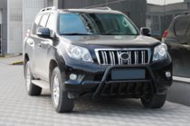 Toyota Land Cruiser Prado 150 2009–2023 Kenguru zaščitni lok WT002 Black (nerjaveče jeklo) fotografija 1