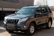 Toyota Land Cruiser Prado 150 2009–2023 Zaščitni lok QT007 Black (nerjavno jeklo) fotografija 2