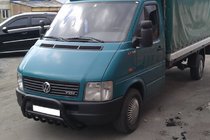Volkswagen LT 1995–2006 Kenguru zaščitni lok WT002 Black (nerjaveče jeklo) fotografija 1