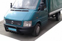 Volkswagen LT 1995–2006 Kenguru zaščitni lok WT002 Black (nerjaveče jeklo) fotografija 2