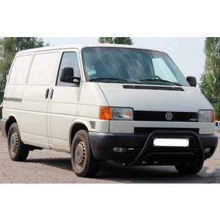 Prednji zaščitni lok WT002 60 mm Black (nerjavno jeklo) Volkswagen T4 Transporter 1990–2003 fotografija 2