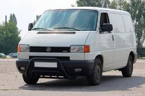 Volkswagen T4 Caravelle/Multivan 1990–2003 Kenguru zaščitni lok WT002 Black (nerjaveče jeklo) fotografija 2