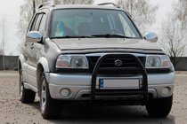 Suzuki Vitara 1998–2006 Zaščitni lok QT007 Black (nerjavno jeklo) fotografija 2