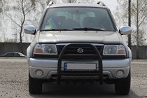 Suzuki Vitara 1998–2006 Zaščitni lok QT007 Black (nerjavno jeklo) fotografija 3