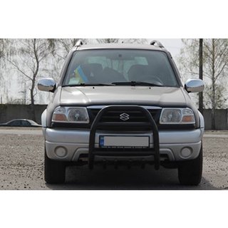 Zaščitni lok QT007 Black (nerjavno jeklo) Suzuki Vitara 1998–2006 fotografija 3