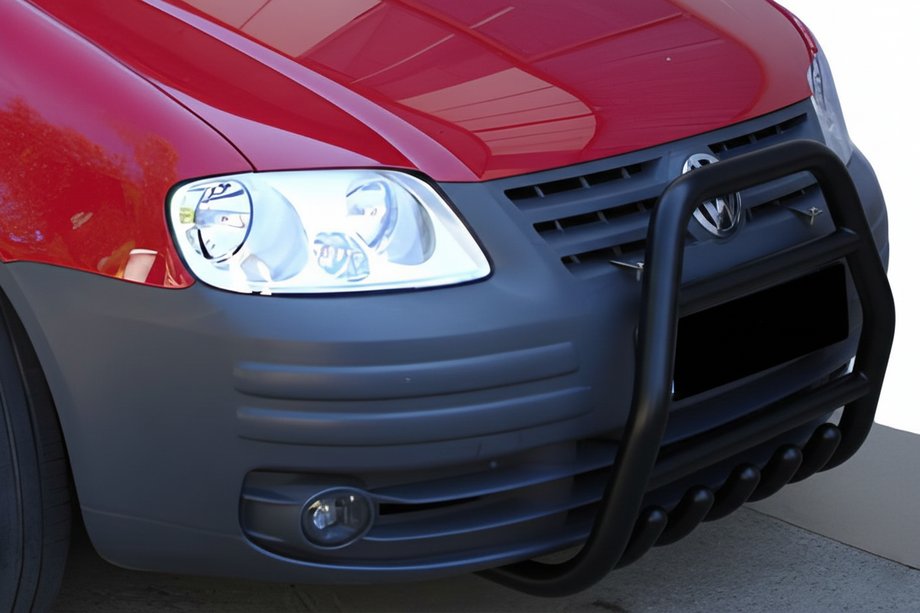 Volkswagen Caddy 2004–2010 Zaščitni lok QT007 Black (nerjavno jeklo) Image