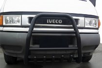 Iveco Daily 1999–2006 Sprednji zaščitni lok QT007 Black fotografija 1
