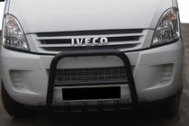 Iveco Daily 2006–2014 Sprednji zaščitni lok QT007 Black fotografija 1