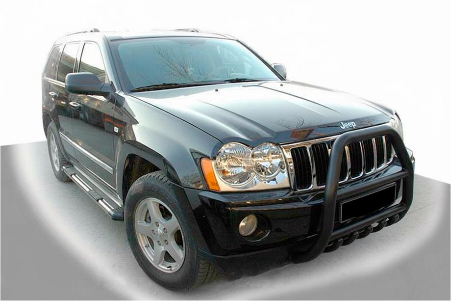 Jeep Grand Cherokee WK 2004–2010 Sprednji zaščitni lok QT007 Black Fotografija 1