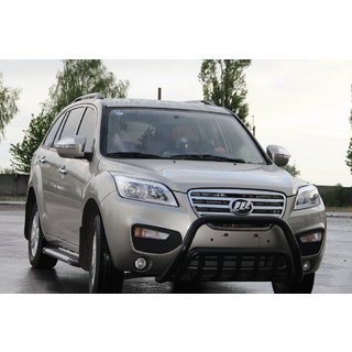 Kenguru zaščitni lok WT002 Black (nerjaveče jeklo) Lifan X60 2011– fotografija 1