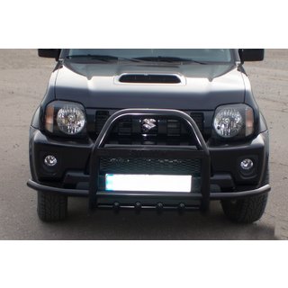 Prednji zaščitni lok (kenguru) QT007-Exclusive Black (z napisom, nerjaveče jeklo) fotografija 3