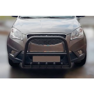 Prednji zaščitni lok F1-40 Black (nerjaveče jeklo) fotografija 2