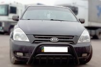 Kia Carnival 2002–2013 Sprednji zaščitni lok WT002 Black (2006-2013, nerjavno jeklo) fotografija 1