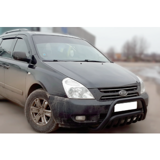 Sprednji zaščitni lok WT002 Black (2006-2013, nerjavno jeklo) fotografija 2