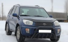 Toyota Rav 4 2001–2005 Sprednji zaščitni lok WT002 Black (nerjaveče jeklo) fotografija 3