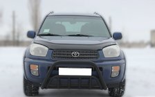 Toyota Rav 4 2001–2005 Sprednji zaščitni lok WT002 Black (nerjaveče jeklo) fotografija 1