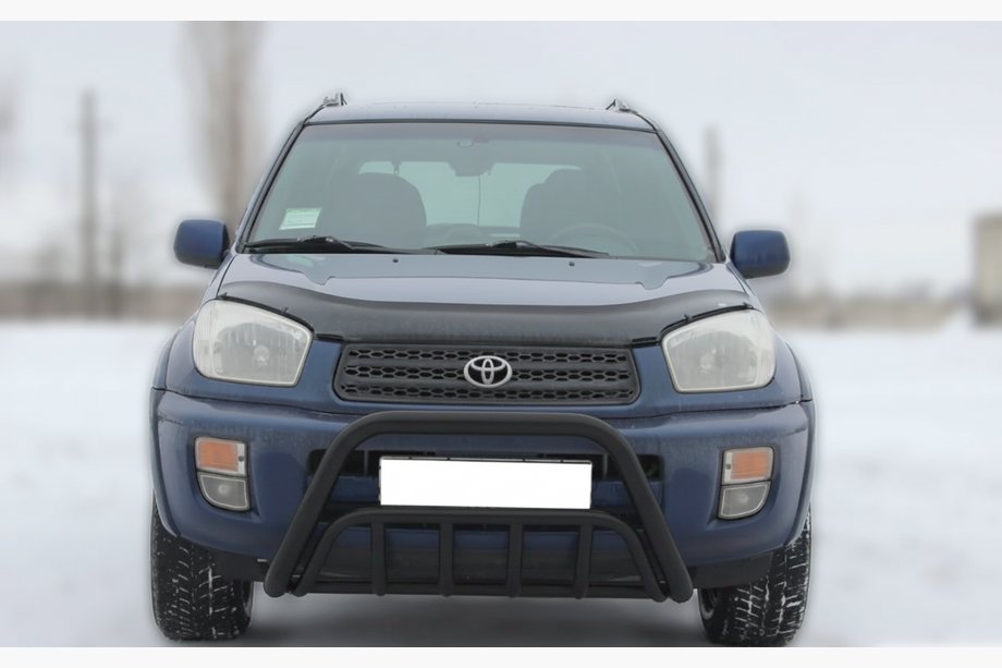 Toyota Rav 4 2001–2005 Sprednji zaščitni lok WT002 Black (nerjaveče jeklo) Image