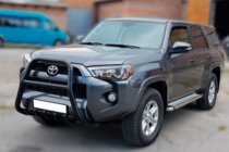 Toyota 4Runner 2009–2024 Sprednji zaščitni lok F1-50 Black (2014-2024, nerjaveče jeklo) fotografija 3