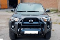 Toyota 4Runner 2009–2024 Sprednji zaščitni lok F1-50 Black (2014-2024, nerjaveče jeklo) fotografija 2