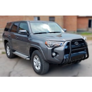 Sprednji zaščitni lok F1-50 Black (2014-2024, nerjaveče jeklo) Toyota 4Runner 2009–2024 fotografija 1