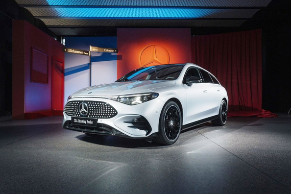 Pregled Mercedes-Benz CLA Shooting Brake 2026: električni karavan v slogu kupeja Fotografija 2