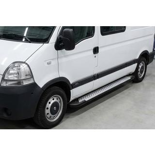 Stranske stopnice Allmond Grey (2 kosa, aluminij) fotografija 1