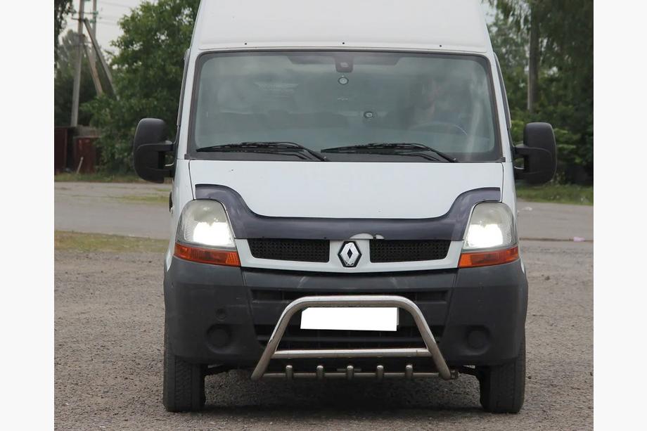 Opel Movano 2004–2010 Sprednji zaščitni lok WT003 (nerjaveče jeklo) Image