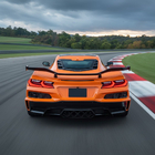 Chevrolet Corvette C8 2019– Z06 body kit komplet fotografija 4