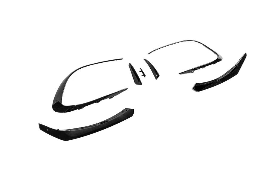 Mercedes CLA C117 2013–2019 Sprednji odbijač, kompleten (slog CLA45 AMG) Fotografija 6