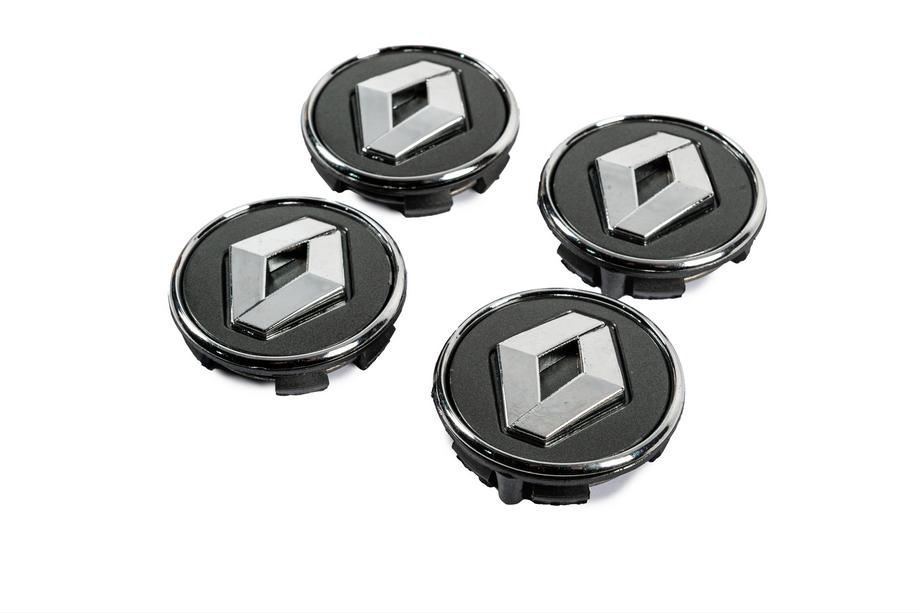 Renault Sredinske kapice za platišča, grafitne z obročem 81568DRK (57 mm na 49 mm, 4 kos) Fotografija 2