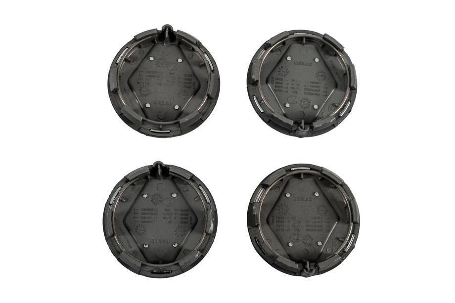 Renault Sredinske kapice za platišča, grafitne z obročem 81568DRK (57 mm na 49 mm, 4 kos) Fotografija 3