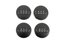 Audi Sredinski pokrovčki za platišča 60/58 mm grafit ad5957g (4 kos) fotografija 1