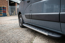 Opel Movano 2010–2021 Stranske stopnice Duru (2 kos, aluminij) fotografija 1