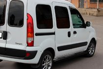 Renault Kangoo 1998–2008 Stranske cevi Black (2 kos, nerjaveče jeklo) fotografija 3