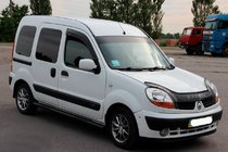 Renault Kangoo 1998–2008 Stranske cevi Black (2 kos, nerjaveče jeklo) fotografija 6