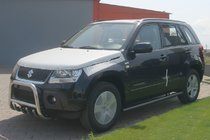 Suzuki Grand Vitara 2005–2017 Stranske cevi Black (2 kos, nerjavno jeklo) fotografija 2