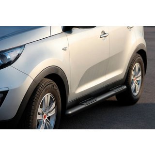 Stranske cevi Black (2 kos, nerjaveče jeklo) Kia Sportage 2010–2015 fotografija 3