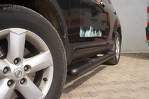 Nissan Qashqai 2010–2014 Stranske cevi Black (2 kos, nerjaveče jeklo) fotografija 6