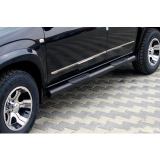 Stranske cevi za standardno osnovo Black (2 kos, nerjavno jeklo) fotografija 1